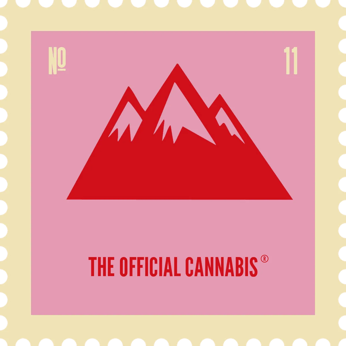 Stamp No 11 Tee: the design on a unisex staple t-shirt | bella + canvas 3001